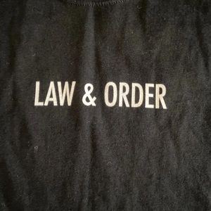 5/$25 Law and Order Tee Size XL